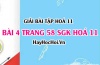Giải bài 4 trang 58 SGK Hoá 11: Phân bón hoá học, phân đạm, phân lân, phân kali, phân vi lượng